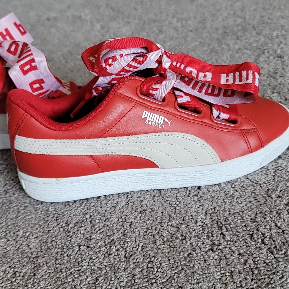 PUMA Basket wide lace sneakers - Picture 4 of 11